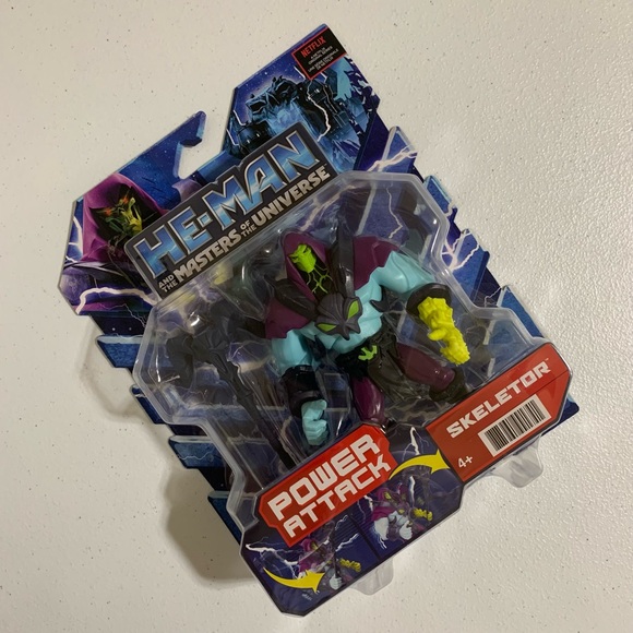 HE-MAN and The Masters of The Universe: Power Attack Skeletor Action Figure-NWT - Picture 5 of 11